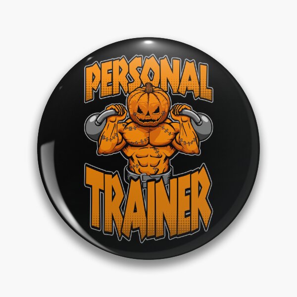 Item preview, Halloween Gym Personal Trainer Pumpkin Kettlebell Fitness designed and sold by GrandeDuc.