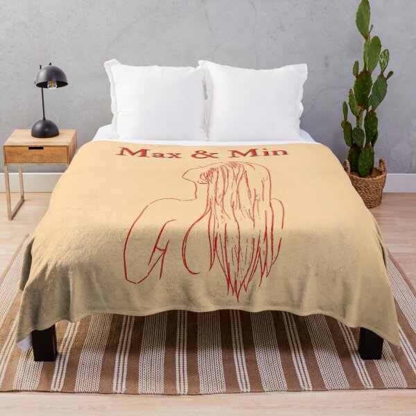Item preview, Max and Min ~ Long hair girl looking up to the sky designed and sold by BigCreation.