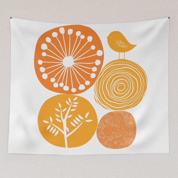Item preview, Abstract Nature Orange designed and sold by BONBcreative.