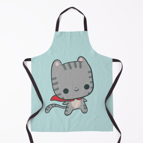 Item preview, Kawaii Super Cat - Sterling the Super Hero Kitty designed and sold by FreyaDraws.