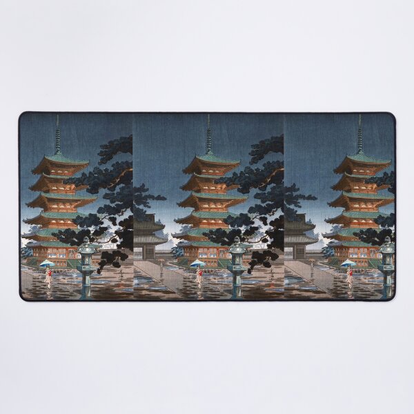 Item preview, Nara Horyuji Temple by Tsuchiya Koitsu designed and sold by Takeda-art.