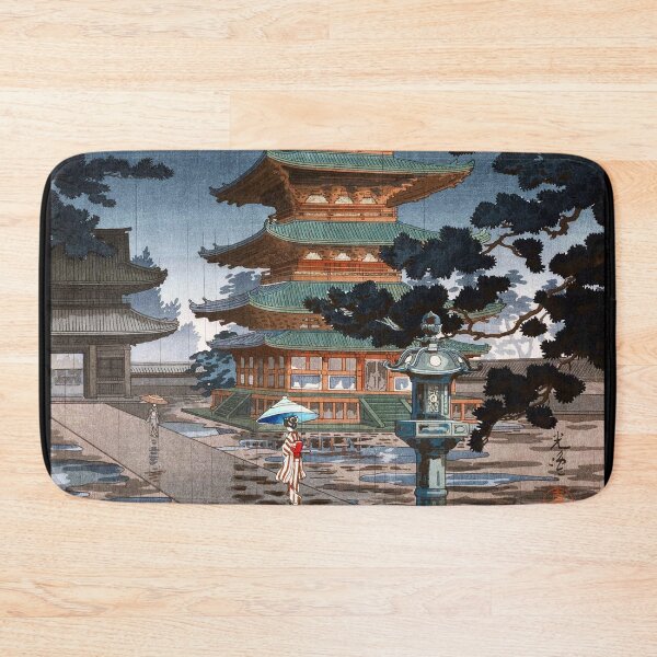 Item preview, Nara Horyuji Temple by Tsuchiya Koitsu designed and sold by Takeda-art.