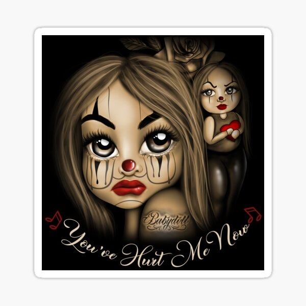 Item preview, YOUVE HURT ME NOW designed and sold by OGREYESARTE.