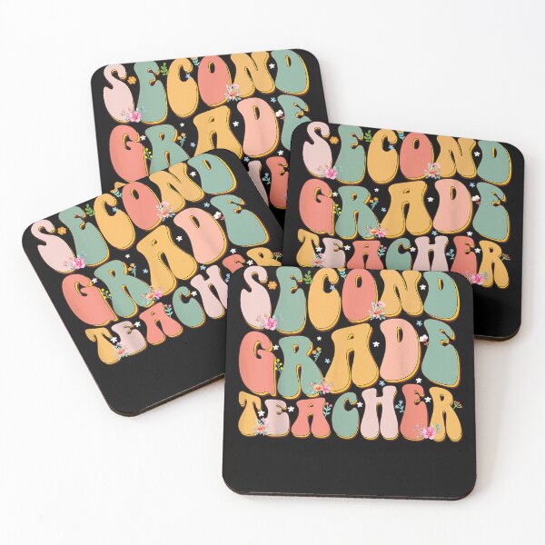 Item preview, Retro Groovy Second Grade Teacher Back To School 2nd Grade designed and sold by scirarmav.