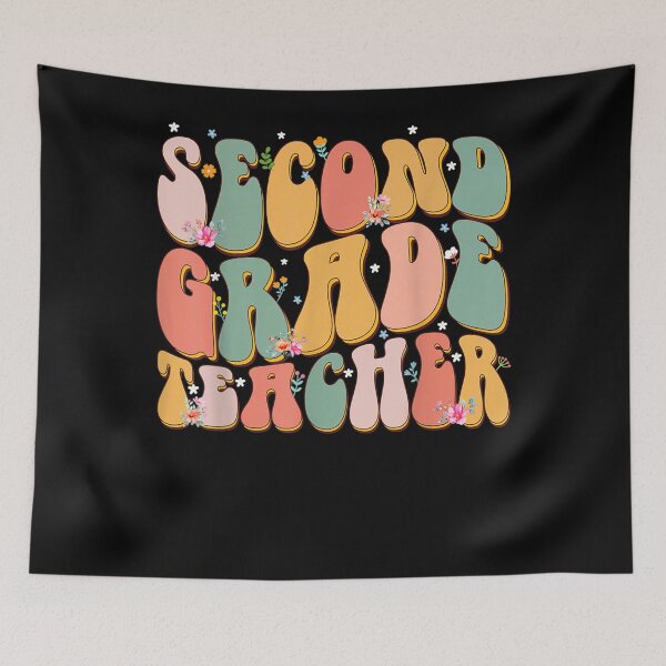 Item preview, Retro Groovy Second Grade Teacher Back To School 2nd Grade  designed and sold by scirarmav.