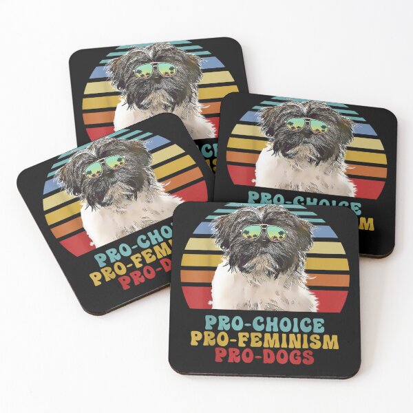 Item preview, Tibetan Terrier Pro Choice Pro Feminism Pro Dogs  designed and sold by scirarmav.