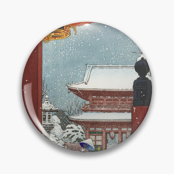 Item preview, Asakusa Kanzeon Temple by Tsuchiya Koitsu designed and sold by Takeda-art.