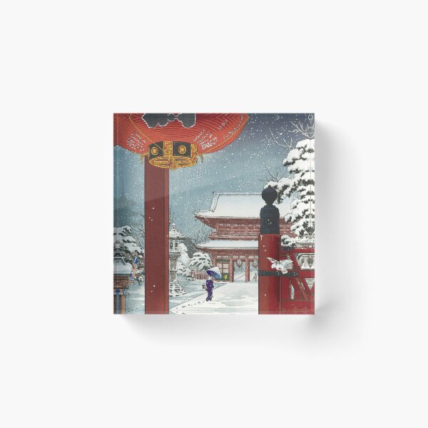Item preview, Asakusa Kanzeon Temple by Tsuchiya Koitsu designed and sold by Takeda-art.