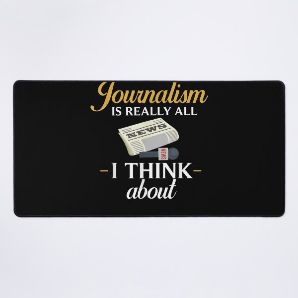 Item preview, Journalist Writing Journalism Reporter Media News designed and sold by scirarmav.