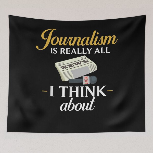 Item preview, Journalist Writing Journalism Reporter Media News  designed and sold by scirarmav.