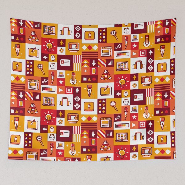 Item preview, content creator seamless pattern designed and sold by ghinan.