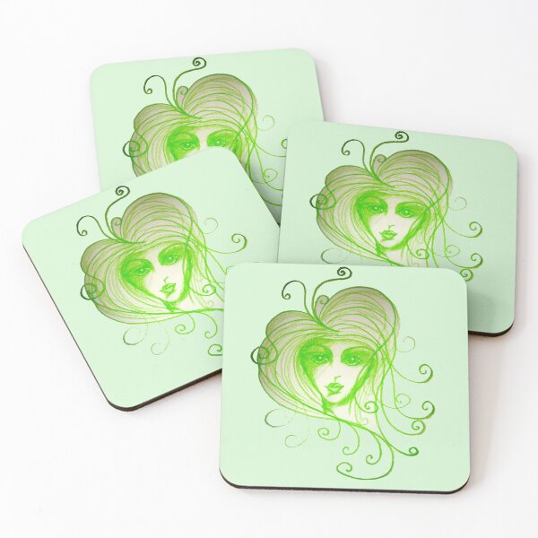 Item preview, Green Girl designed and sold by Nalinne Jones.