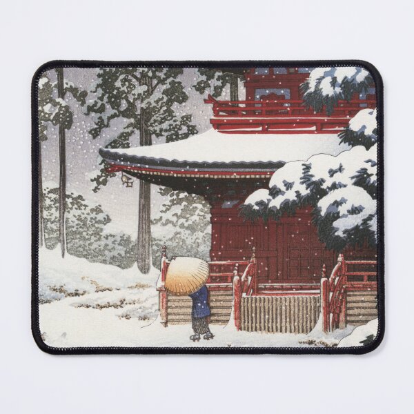 Item preview, Saishoin Temple in Snow at Hirosaki by Kawase Hasui designed and sold by Takeda-art.