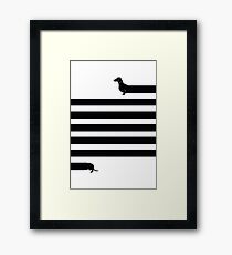 (Very) Long Dog Framed Print