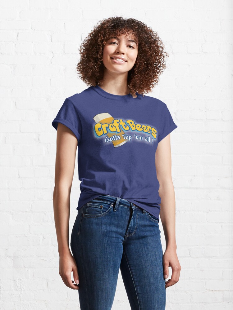 Alternate view of Pokemon meets craft beers Classic T-Shirt