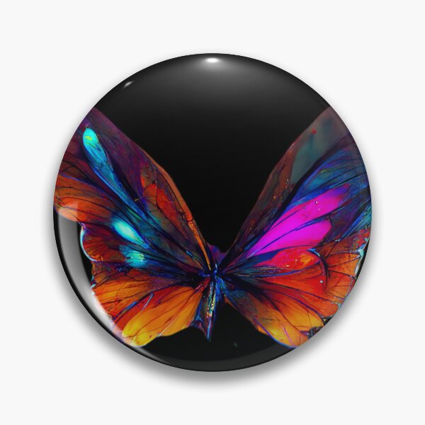 Item preview, Gfab Bfab Gen Ai FFab Surreal Trends Vivid Radiant Glow butterfly Design/Art designed and sold by Surrealtrends.