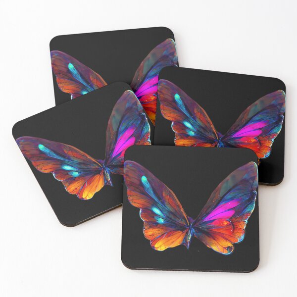 Item preview, Gfab Bfab Gen Ai FFab Surreal Trends Vivid Radiant Glow butterfly Design/Art designed and sold by Surrealtrends.