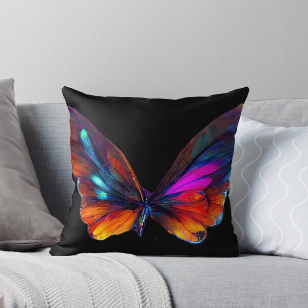 Item preview, Gfab Bfab Gen Ai FFab Surreal Trends Vivid Radiant Glow butterfly Design/Art designed and sold by Surrealtrends.