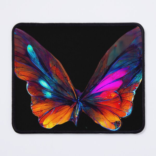Item preview, Gfab Bfab Gen Ai FFab Surreal Trends Vivid Radiant Glow butterfly Design/Art designed and sold by Surrealtrends.
