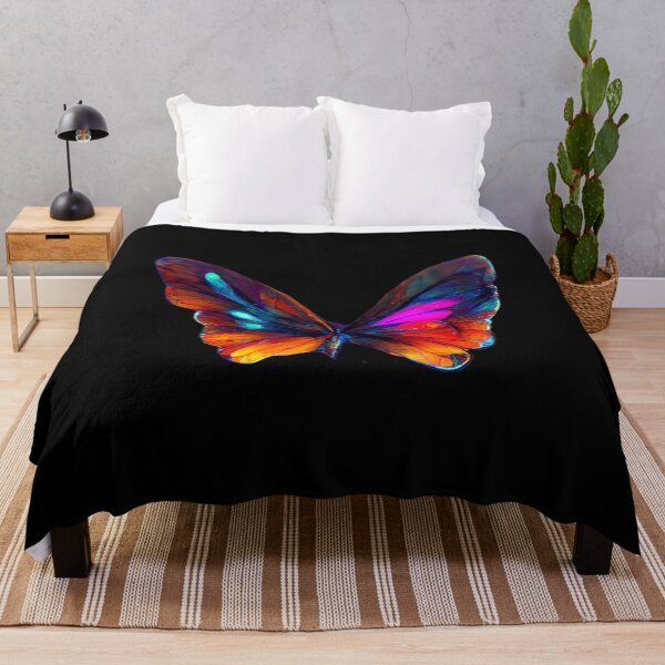 Item preview, Gfab Bfab Gen Ai FFab Surreal Trends Vivid Radiant Glow butterfly Design/Art designed and sold by Surrealtrends.