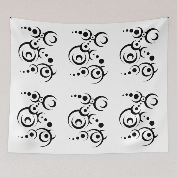 Item preview, half Moon tribal designed and sold by navigatorsteel.