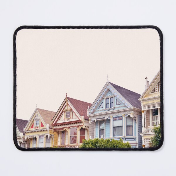 Item preview, Painted Ladies Iconic Row of Historical Victorian Homes in San Francisco designed and sold by CarolinaReina.