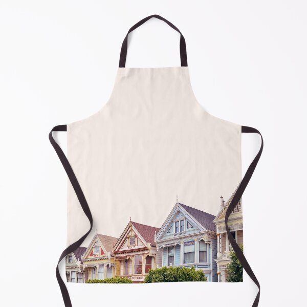 Item preview, Painted Ladies Iconic Row of Historical Victorian Homes in San Francisco designed and sold by CarolinaReina.