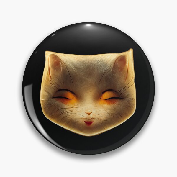 Item preview, Gfab Bfab Gen Ai FFab Surreal Trends Happy Cat Face Design/Art designed and sold by Surrealtrends.