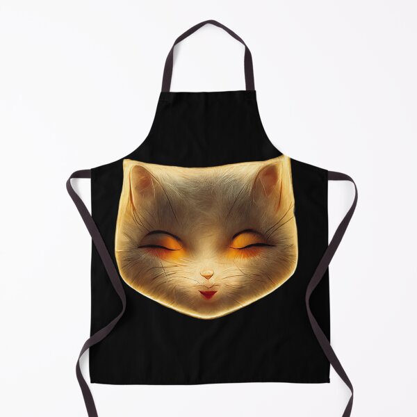 Item preview, Gfab Bfab Gen Ai FFab Surreal Trends Happy Cat Face Design/Art designed and sold by Surrealtrends.