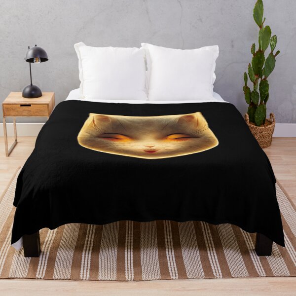 Item preview, Gfab Bfab Gen Ai FFab Surreal Trends Happy Cat Face Design/Art designed and sold by Surrealtrends.