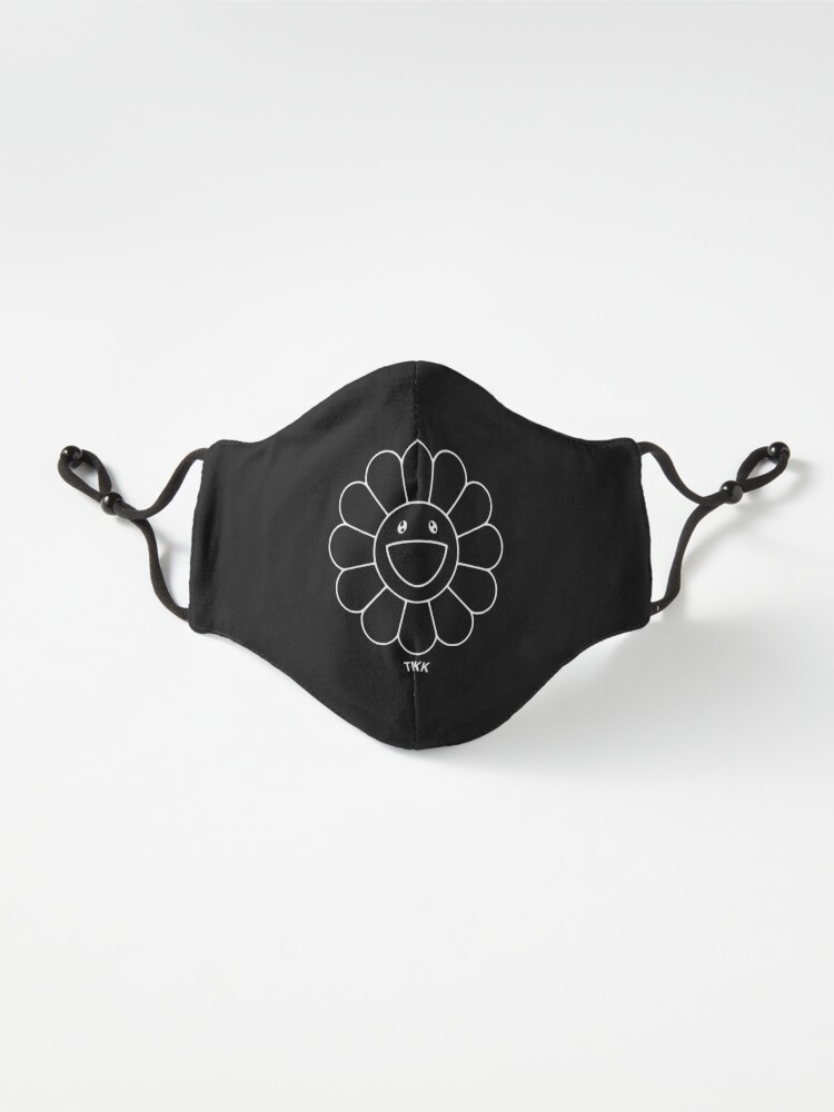 Advarsel græsplæne Rend SMILING FLOWER HYPEBEAST MASK BLACK" Mask for Sale by aydapadi | Redbubble