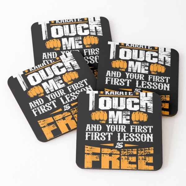 Item preview, Karate Touch Me And Your First Lesson Is Free Karate  designed and sold by judyufmi.