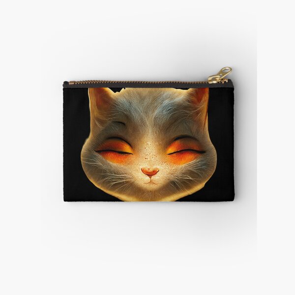 Item preview, Gfab Bfab Gen Ai FFab Surreal Trends Happy Cat Face Design/Art designed and sold by Surrealtrends.