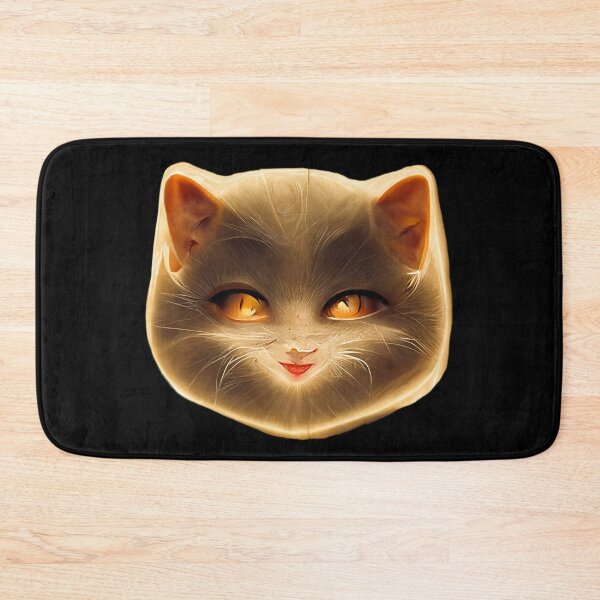 Item preview, Gfab Bfab Gen Ai FFab Surreal Trends Happy Cat Face Design/Art designed and sold by Surrealtrends.