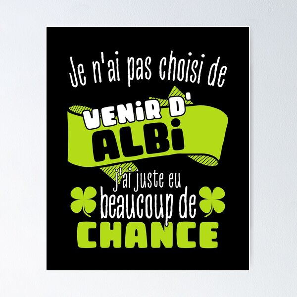 Item preview, Gift man proud to live in Albi designed and sold by RomualdGR.