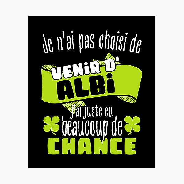 Item preview, Gift man proud to live in Albi designed and sold by RomualdGR.