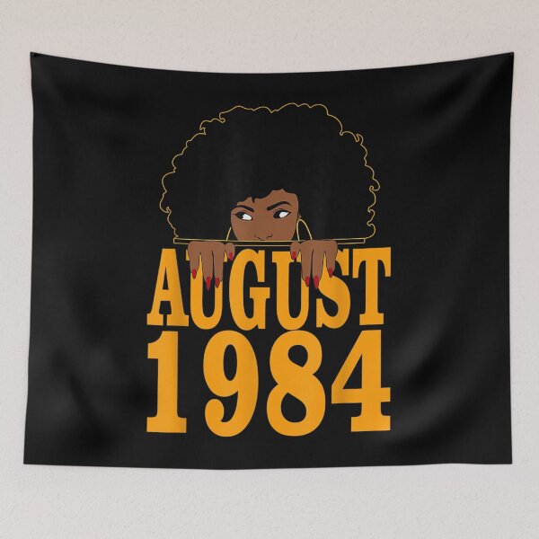 Item preview, August 1984 38th Birthday 38 Years Old Black Women Girls  designed and sold by judyufmi.