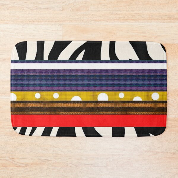 Item preview, Untamed Savage Abstract Pattern Stripe Design Artwork  designed and sold by NellVerde.