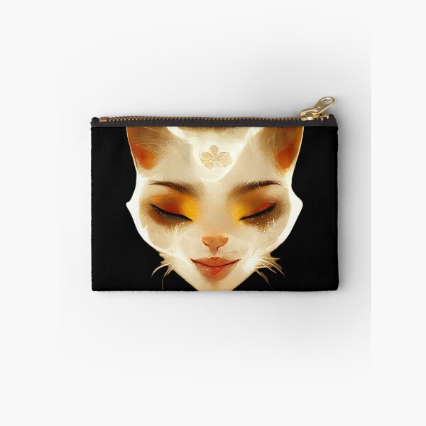 Item preview, Gfab Bfab Gen Ai FFabSurreal Trends Happy Cat Face Design/Art designed and sold by Surrealtrends.