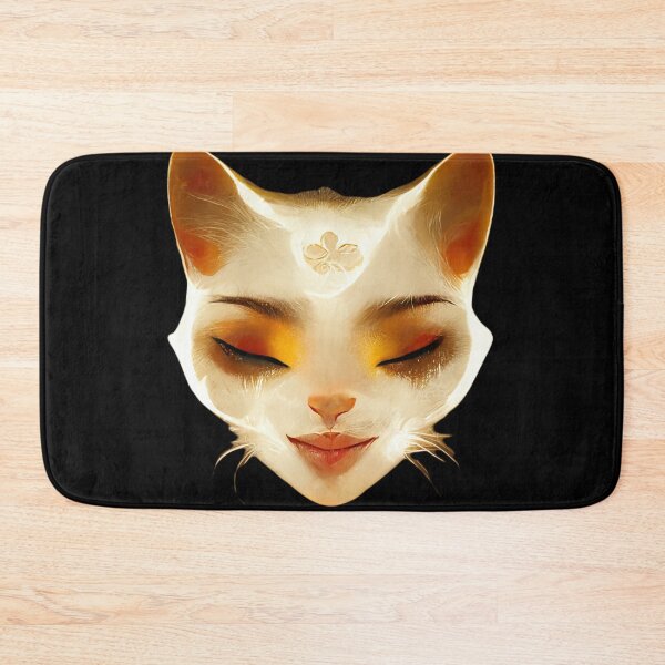 Item preview, Gfab Bfab Gen Ai FFabSurreal Trends Happy Cat Face Design/Art designed and sold by Surrealtrends.