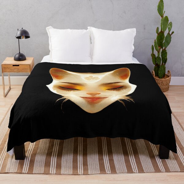 Item preview, Gfab Bfab Gen Ai FFabSurreal Trends Happy Cat Face Design/Art designed and sold by Surrealtrends.