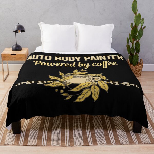 Item preview, Powered By Coffee Auto Body Painter designed and sold by trinayolkcelia.