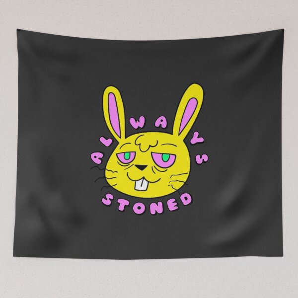 Item preview, ALWAYS STONED High Bunny designed and sold by everything4eva.