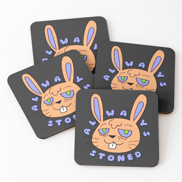 Item preview, ALWAYS STONED High Bunny Orange designed and sold by everything4eva.
