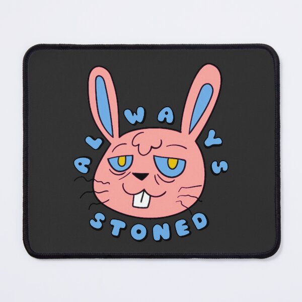 Item preview, ALWAYS STONED High Bunny Pink designed and sold by everything4eva.