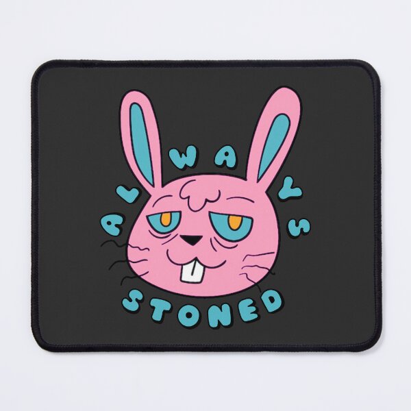 Item preview, ALWAYS STONED High Bunny Pink designed and sold by everything4eva.