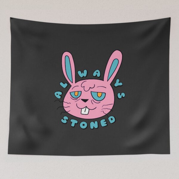Item preview, ALWAYS STONED High Bunny Pink designed and sold by everything4eva.