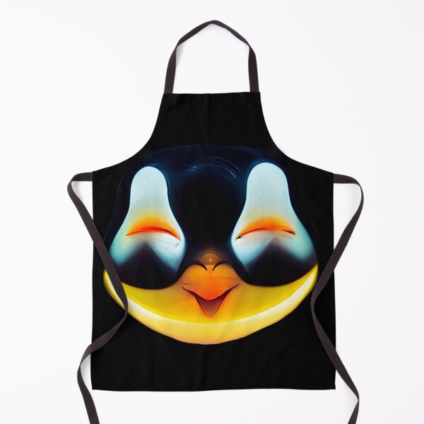 Item preview, Gfab Bfab Gen Ai FFabSurreal Trends Happy penguin Face Design/Art designed and sold by Surrealtrends.