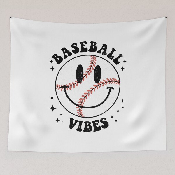 Item preview, Retro Baseball Vibes Smiley Face Meme Trendy Costume designed and sold by MichelSorour.