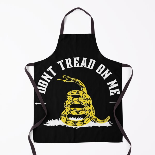 Item preview, Don't Tread On Me - Gadsden Flag - Yellow on Black designed and sold by v3services.